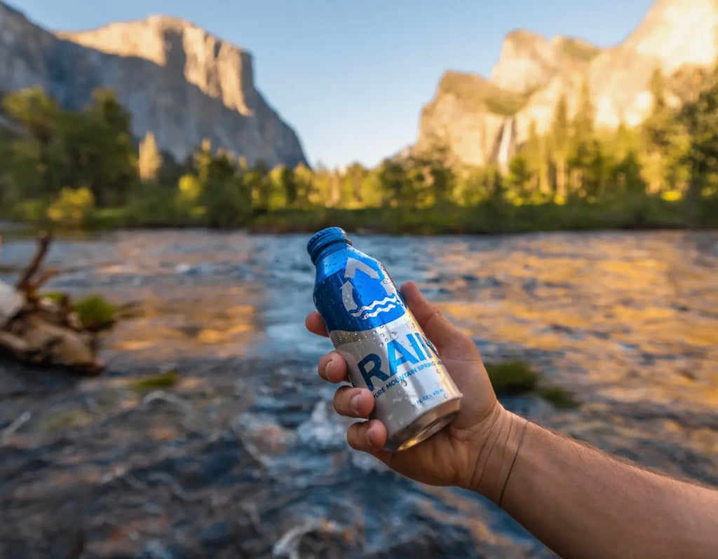 24 pk. 16oz aluminum Bottled spring Water