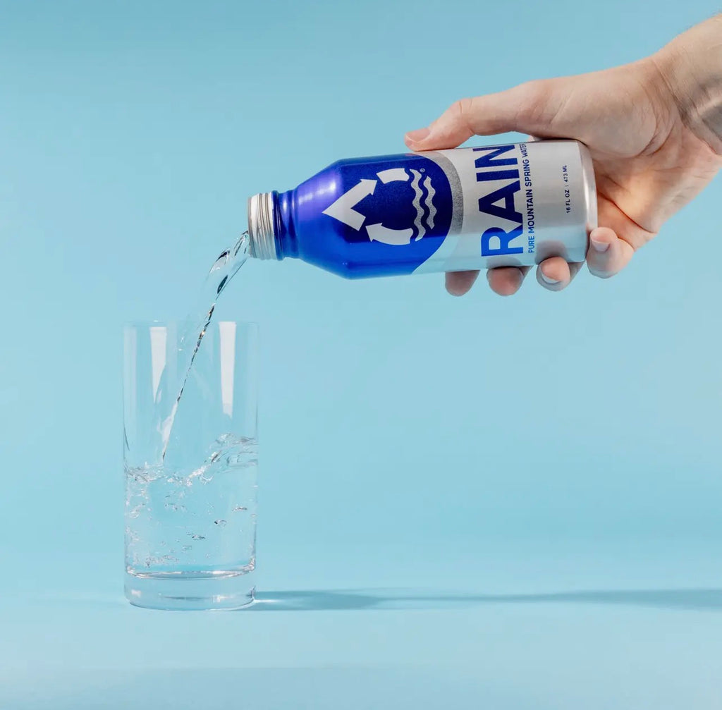 24 pk. 16oz aluminum Bottled spring Water
